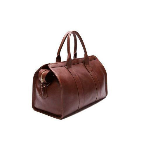 Brown Leather Duffle Bag Gender: Men