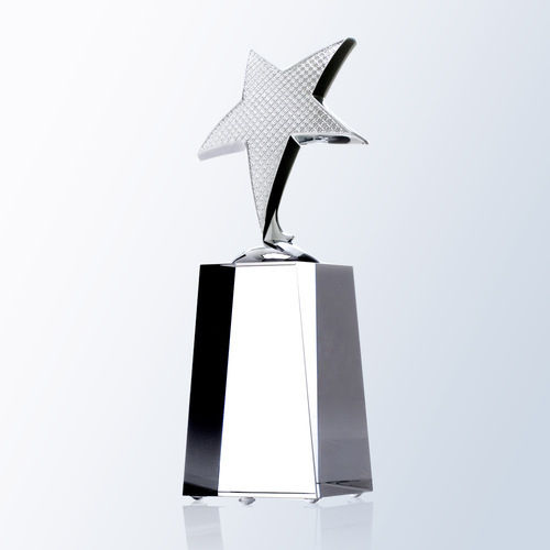 Various Colors Crystal Star Award For Sports And Function