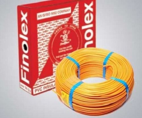 Yellow Finolex Flexible Housing Wires