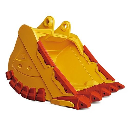 Heavy Duty Excavator Coal Bucket Hdr With Teeth And Side Cutters