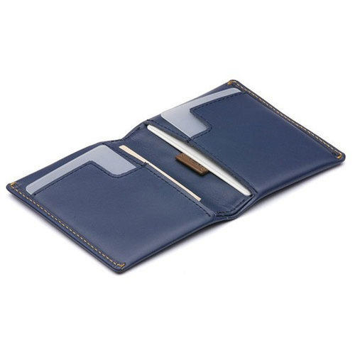 Plain Leather Slim Wallet