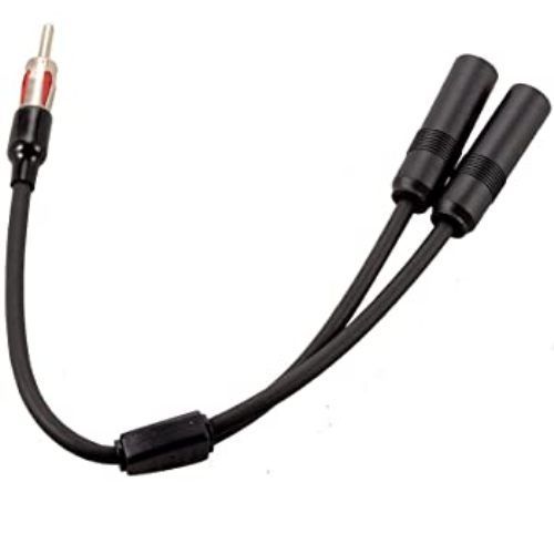 Car Cd Radio Stereo Antenna Socket Connector Wire Cable Conductor Material: Copper