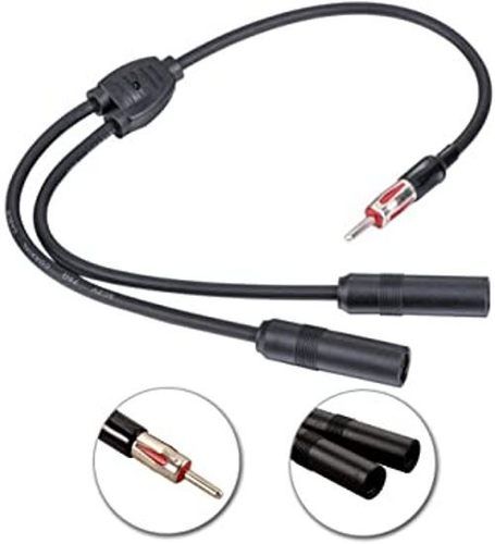 Car Antenna - Round Wire, Copper Conductor & PVC Insulation, Reliable Easy Plug Connector, 1 Year Warranty