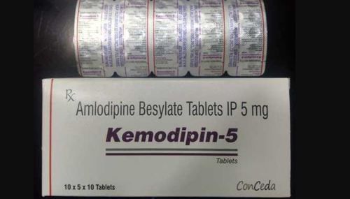 Kemodipin 5 Amlodipine Besylate Tablets