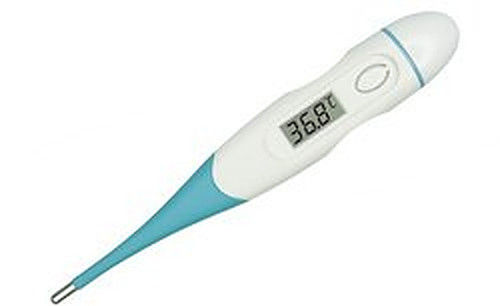 White Portable Digital Clinical Thermometer