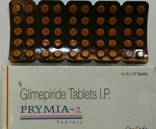 Prymia 2 Glimepiride Tablets Dry Place