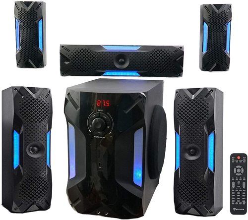 Abs Rockville Hts56 1000W 5.1 Channel Home Theater System/Bluetooth/Usb+8 Inch Subwoofer