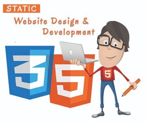 Static Designing Service - HTML5/CSS Technology Online Support with Chat Feature Timely Execution