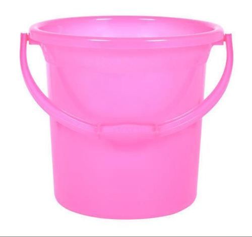 Deluxe Pink 18 Litre Plastic Bucket