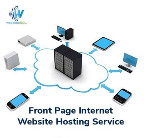 Front Page Internet Website Hosting Service