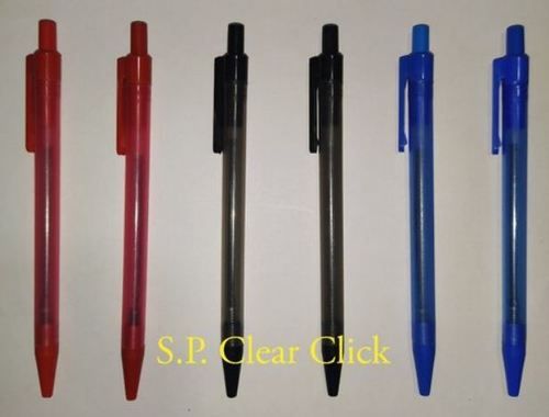  प्लास्टिक रिट्रैक्टेबल क्लिक बॉल पेन 