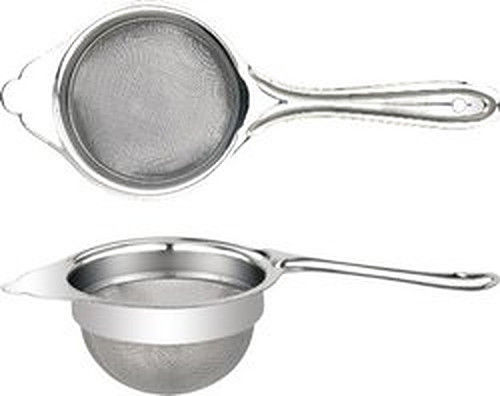 Abrasion Resistance Silver Tea Strainers