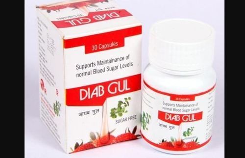 Diab Gul Ayurvedic Capsules Age Group: For Adults