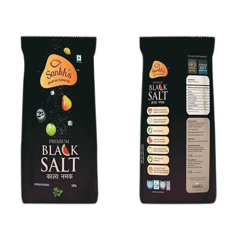 Good For Health Premium Black Salt Powder Packaging: Pouch