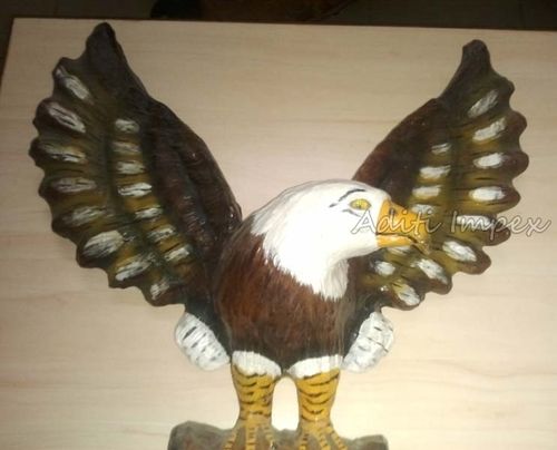 Handicraft Leather Eagle Sculpture Size: Various Sizes Are Available