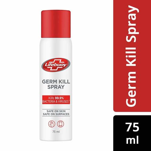 Lifebuoy Germ Kill Sanitizer Spray Bottle (75 ml)