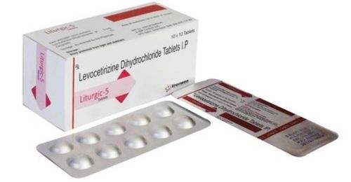 Liturgic 5 Levocetirizine Dihydrochloride Tablets