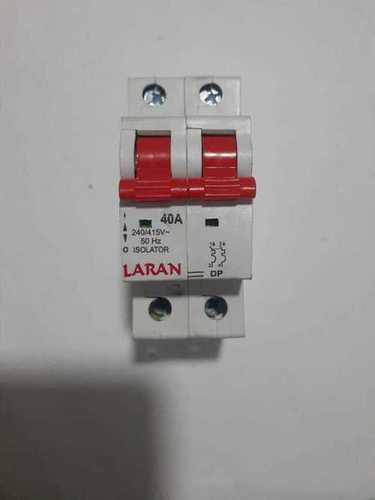 White Mini Circuit Breaker 40 Amp