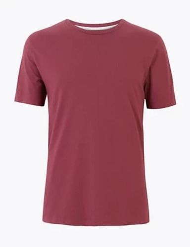 Pure Cotton Crew Neck T-Shirt Age Group: Adult