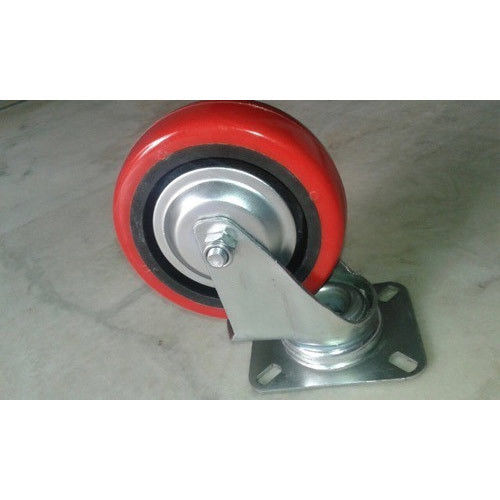 Painted Swivel Pu Caster Wheel