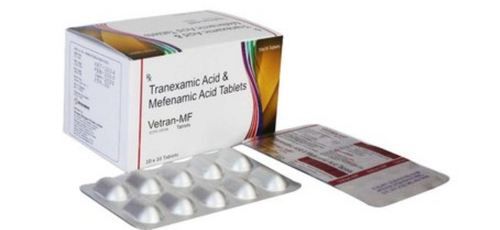 Vetran Mf Tranexamic Acid And Mefenamic Acid Tablets General Medicines