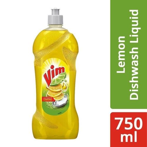 Vim Liquid Yellow Bottle - 750Ml Dishwasher