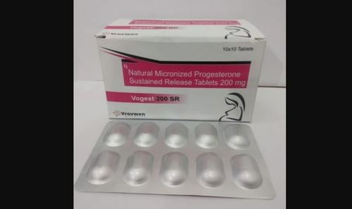 Vogest 200 SR Natural Micronized Progesterone Tablets
