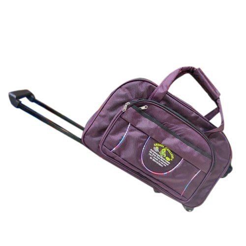 Mulicolor Two Wheels Duffle Trolley Bag