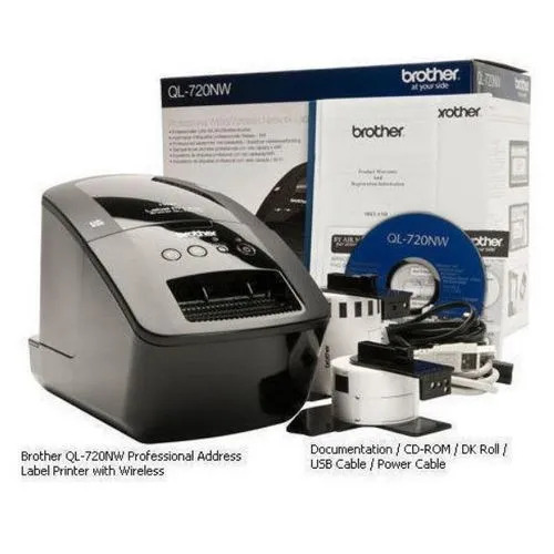 Brother Ql 720Nw Wireless Network Label Printer at Best Price in Mumbai