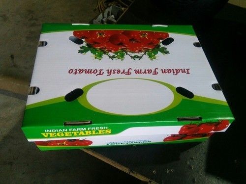 Glossy Lamination Tomato Export Carton Packaging Box