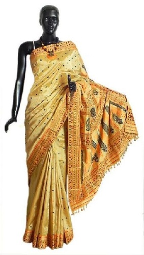 Printed assam silk saree – www.vannamayil.com-sgquangbinhtourist.com.vn