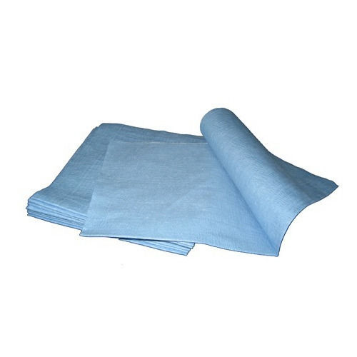 Blue Paper Wipes Size: Customized