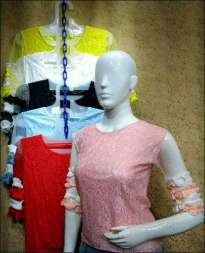 Ladies Designer Net Top