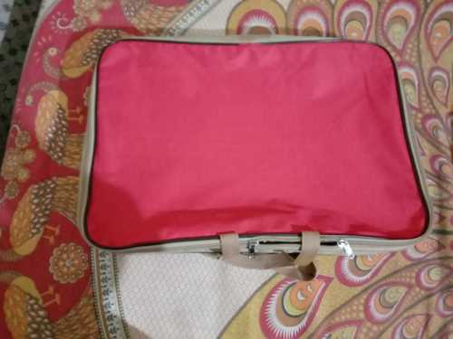 Red Pink Saree Storage Bag