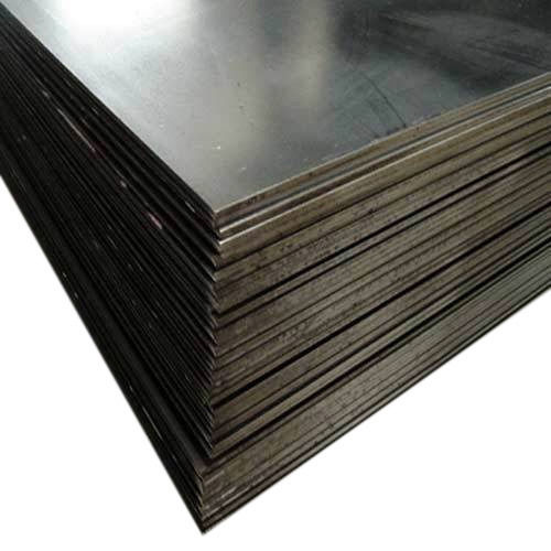 Silver And Black Rust Free Mild Steel Sheet