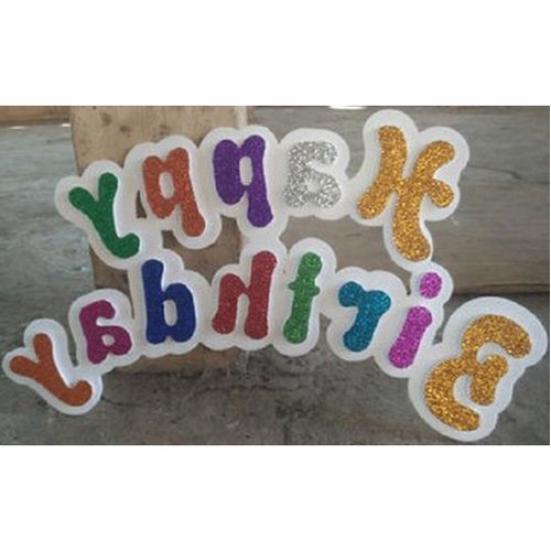 Thermocol Foam Hanging Birthday Letters