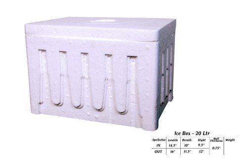 20 Ltr. Thermocol Ice Box for Packaging
