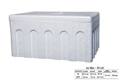 35 Ltr. Thermocol Ice Box for Packaging