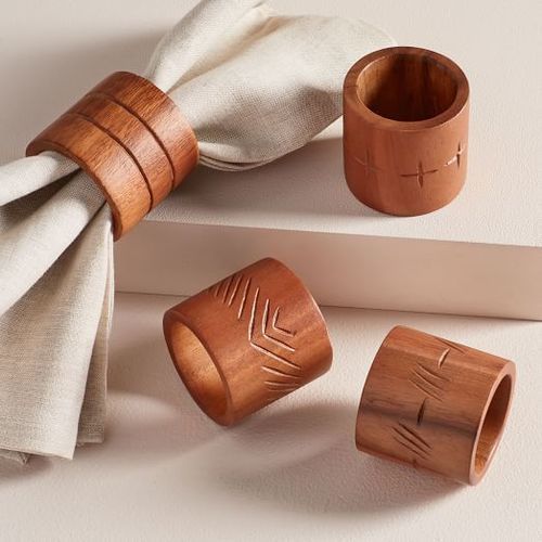 Fine Finish Wooden Napkin Holder