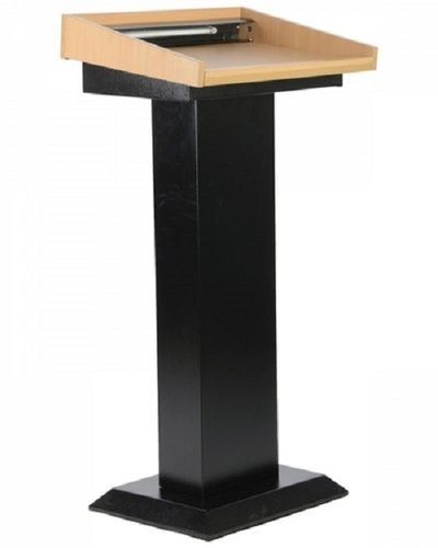 Black Metal Mdf Podium Euro