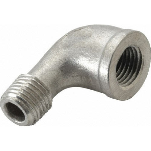 Silver Stainless Steel Pipe Elbow