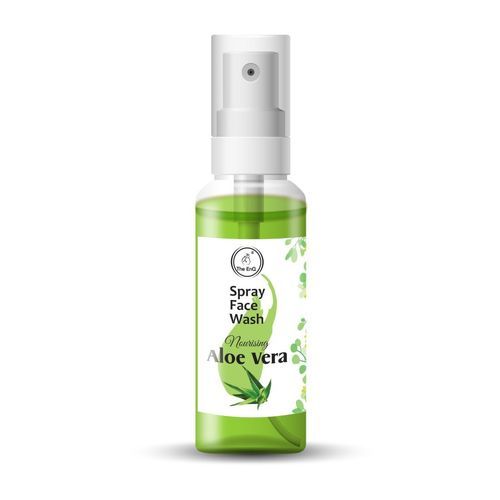 The Enq Spray Face Wash Nourising Aloe Vera 100% Natural