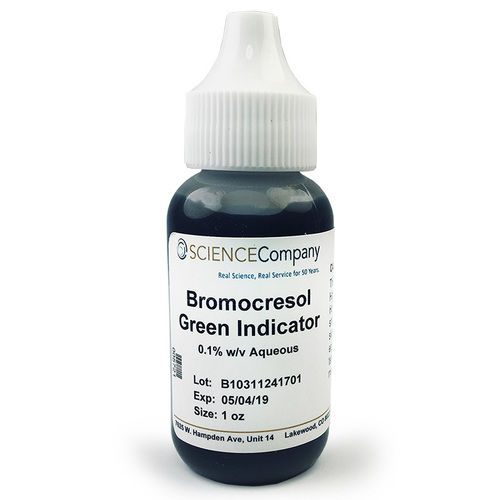 Bromocresol Green pH Indicator, 1 oz.
