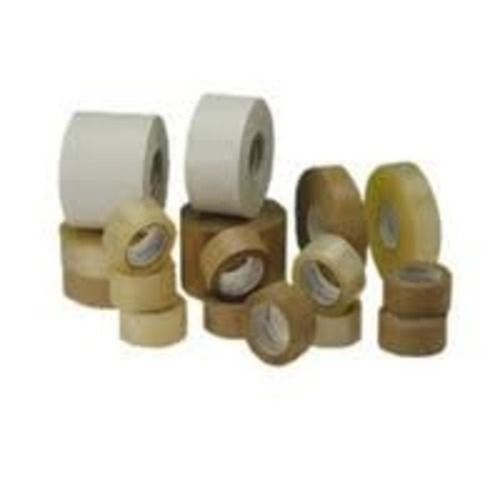 Brown and White Plain BOPP Adhesive Tapes