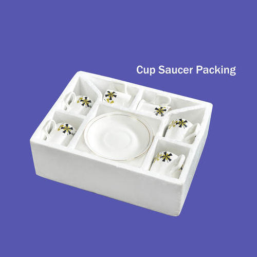 Cup Saucer Thermocol Packing Box