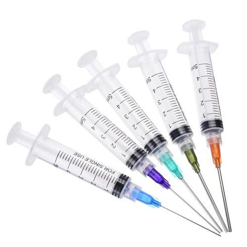 Disposable Syringe With Needle With Or Without Luer Lock Grade: A