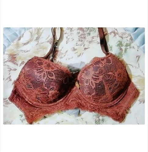 Ladies Padded Floral Lace Bra