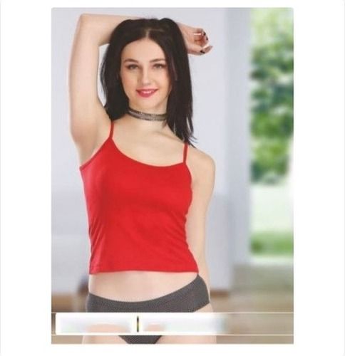 Ladies Red Slip Camisole Size: 60-110