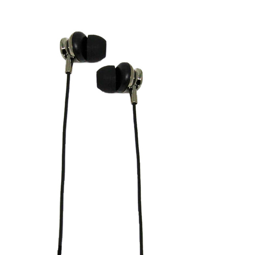 Black Champcool Earphone With Wired