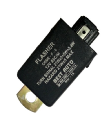 Black Flasher For Jeep, Tractor - Coupler Type - , 000041614C12, Fj118000